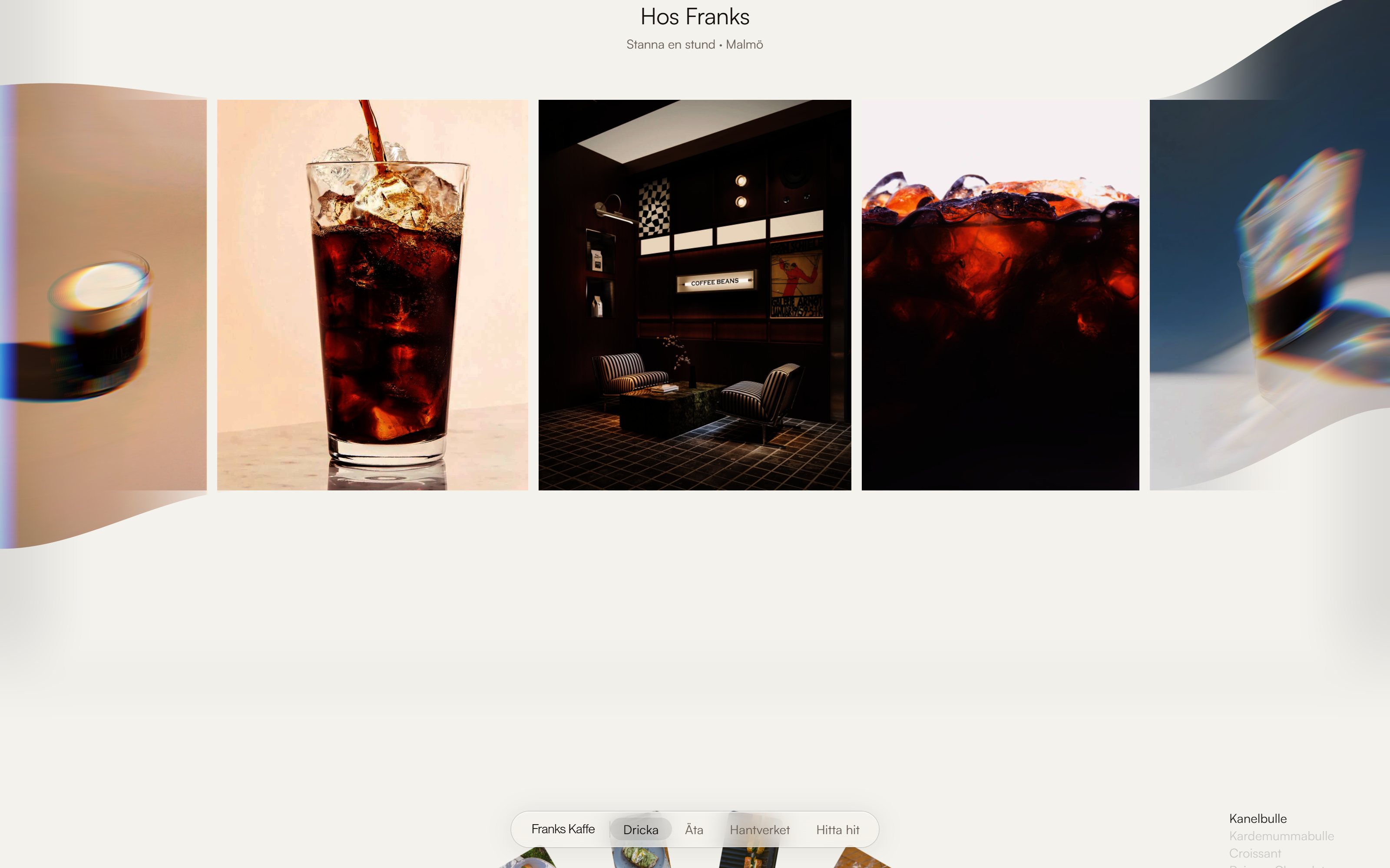 Franks Kaffe — 1